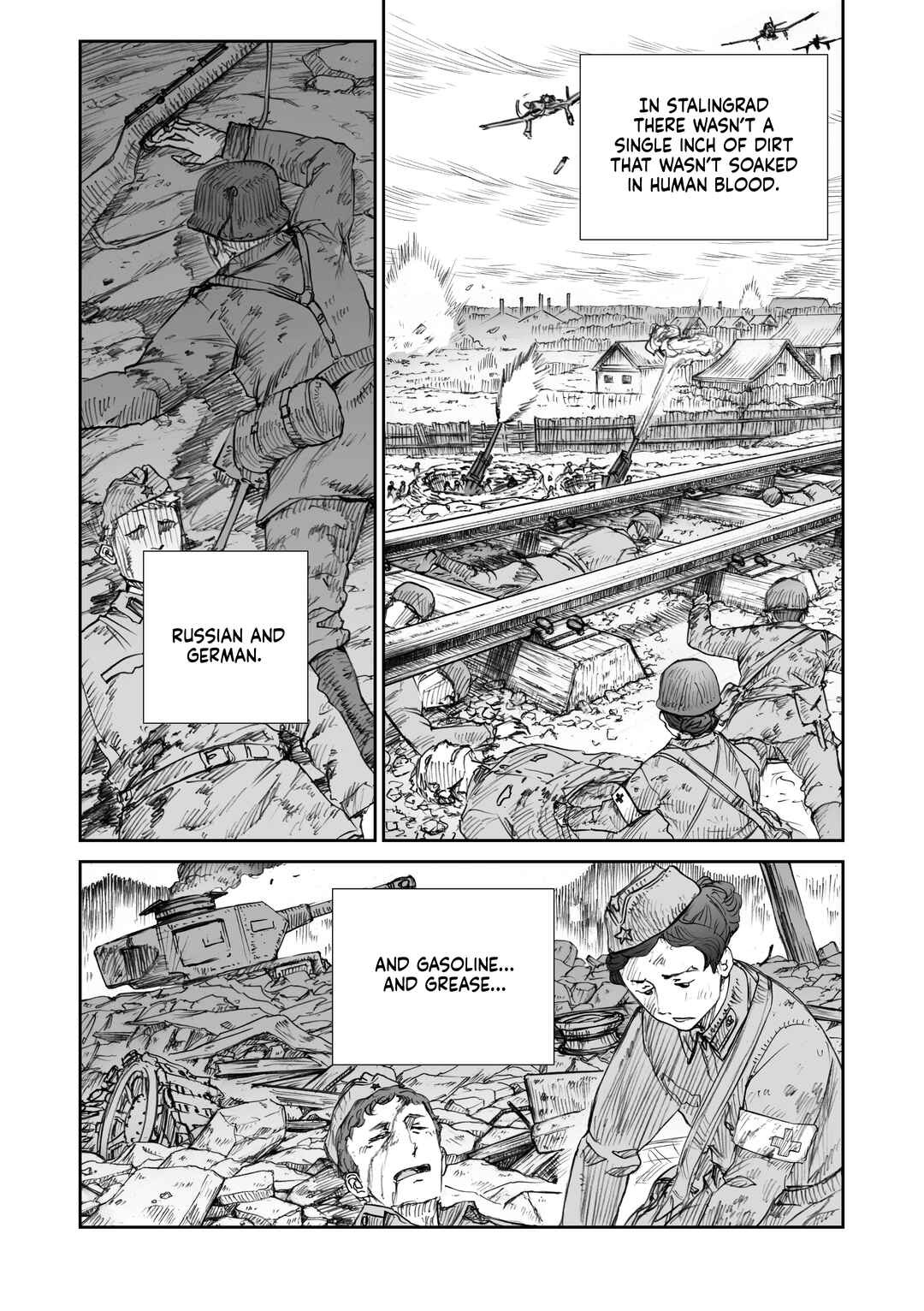 Sensou wa Onna no Kao wo Shiteinai Chapter 16.2 - Page 7