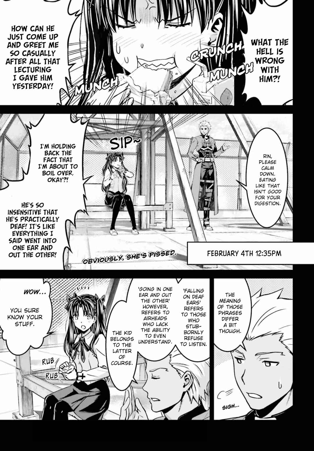 Fate/stay night [Unlimited Blade Works] Chapter 13 - Page 1