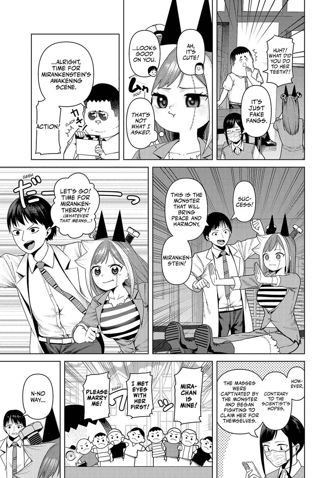 Kaijin Mira no Dai-2 Keitai ga Kawaisugiru Chapter 19 - Page 7