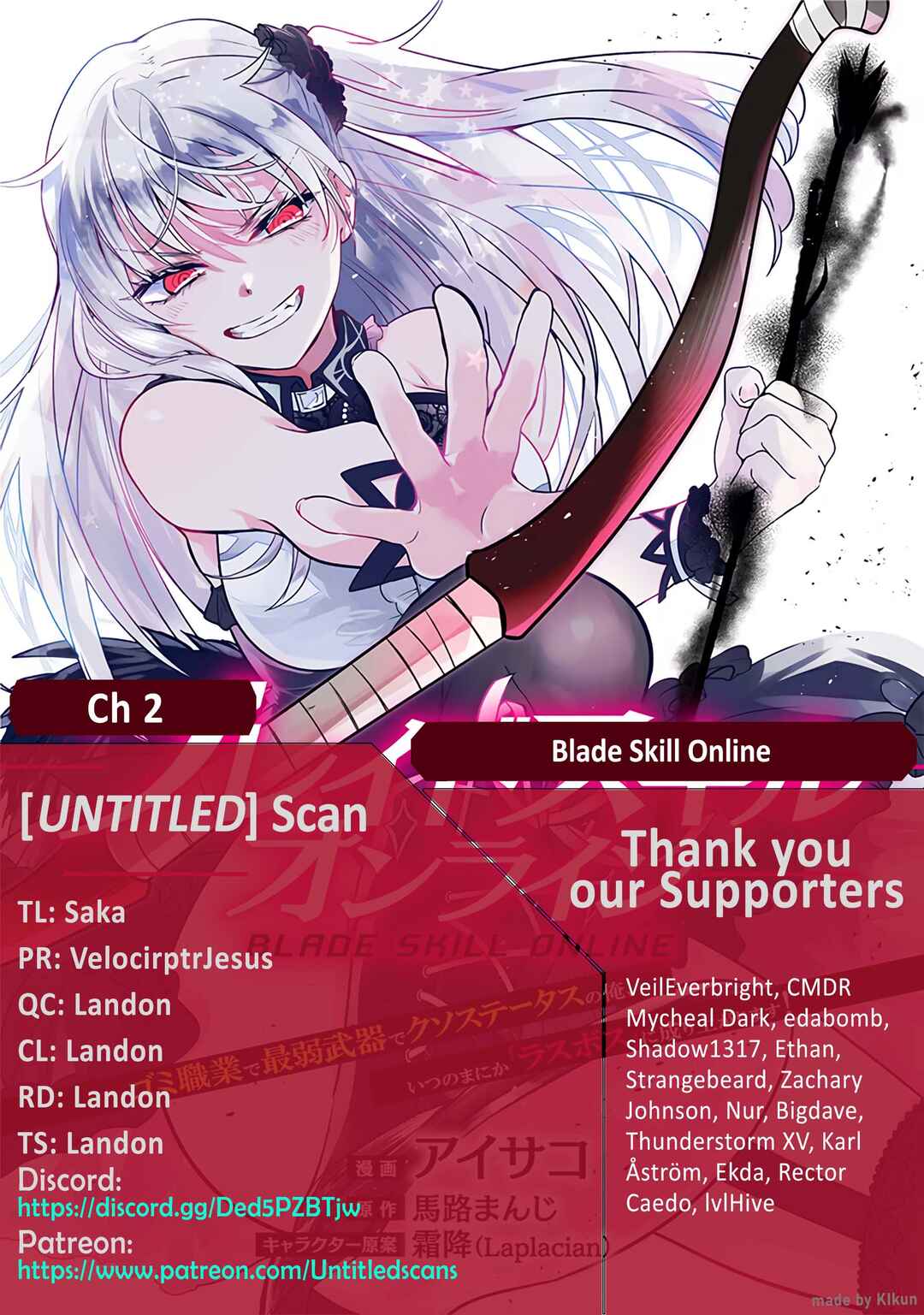 Blade Skill Online: Gomi Shokugyou de Saijaku Bukide Kuso Status no Ore, Itsunomanika "Last Boss" ni Nariagarimasu! Chapter 2 - Page 1