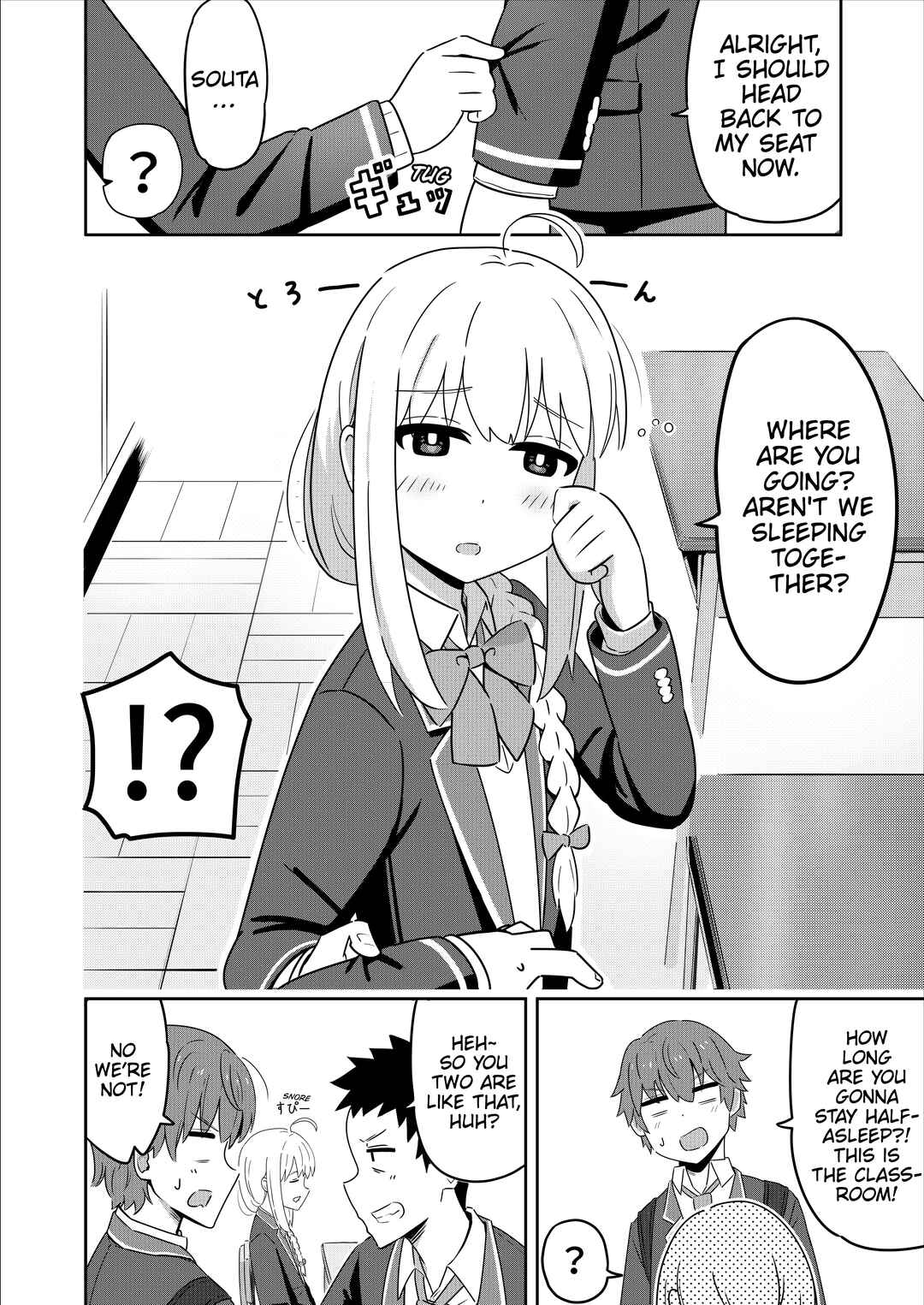 Sewayaki Danshi to Guutara Osananajimi Chapter 3 - Page 4