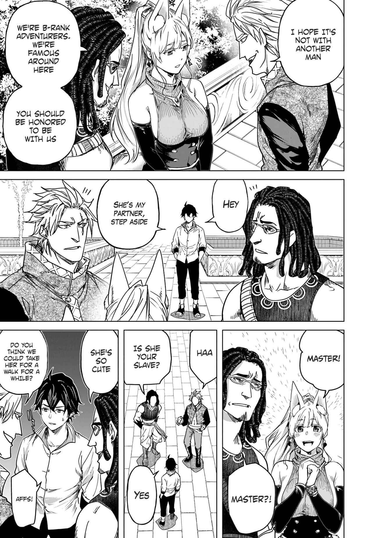 Keikenchi Chochiku de Nonbiri Shoushin Ryokou ~Yuusha to Koibito ni Tsuihou Sareta Senshi no Mujikaku Zamaa~ Chapter 12.5 - Page 7