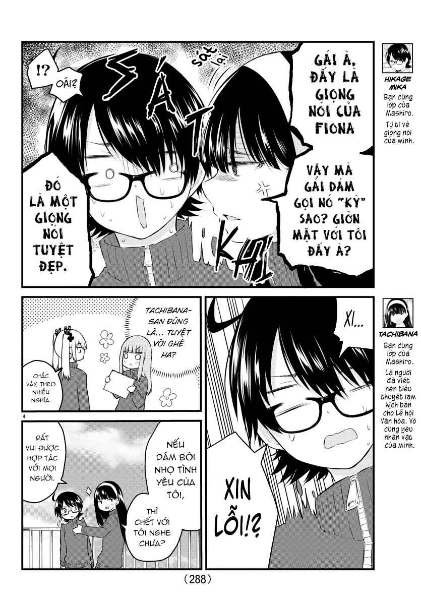 Koe ga dasenai Shoujo wa "Kanojo ga Yasashisugiru" to Omotte iru Chapter 49 - Page 4