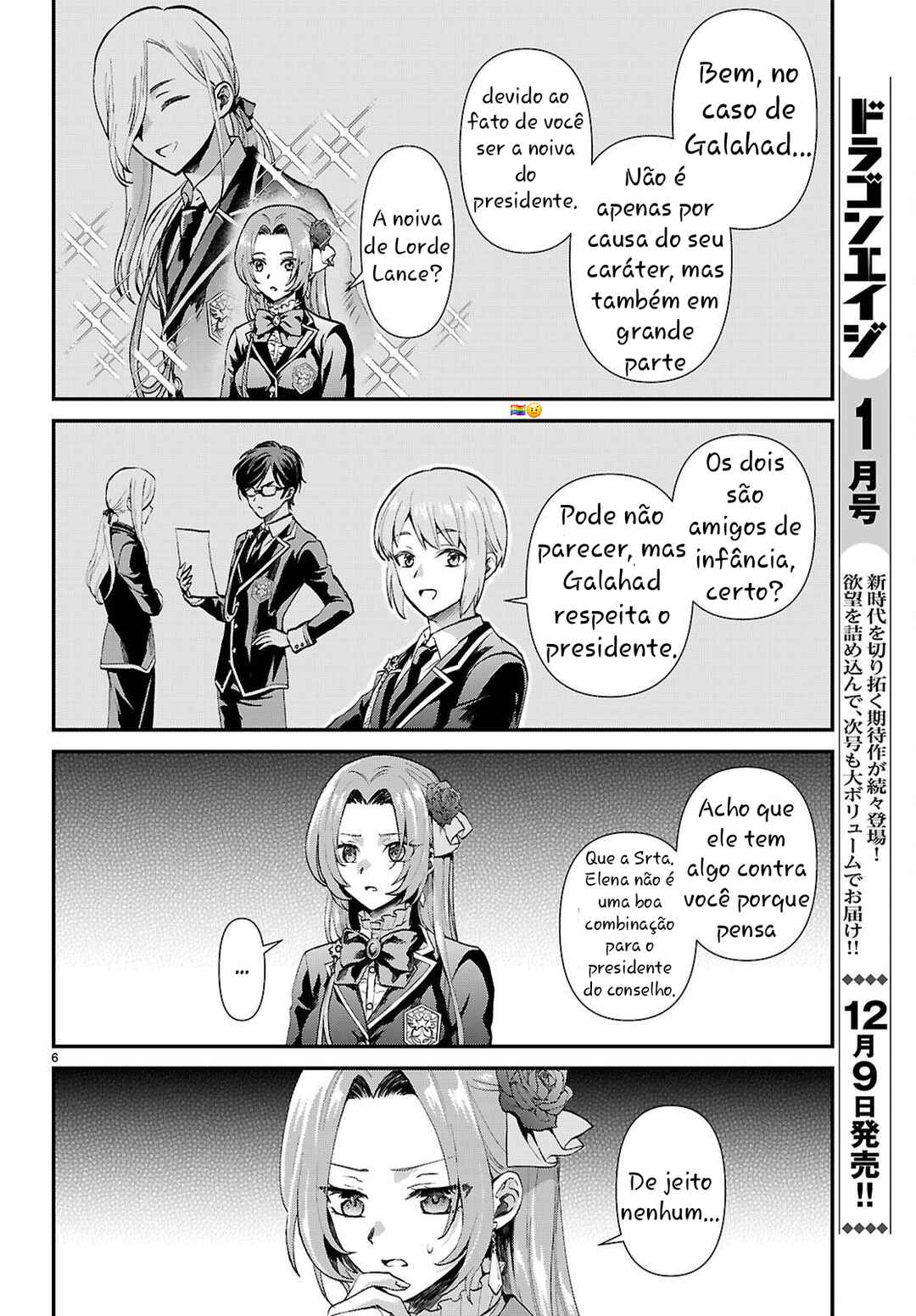 Danshi Koukousei, Otome Game no Akuyaku Reijou ni Tensei Suru. Chapter 9 - Page 6