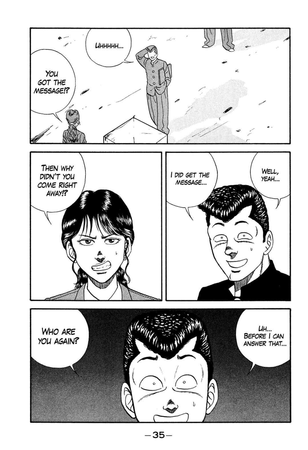 Be-bop High School Chapter 176 - Page 35
