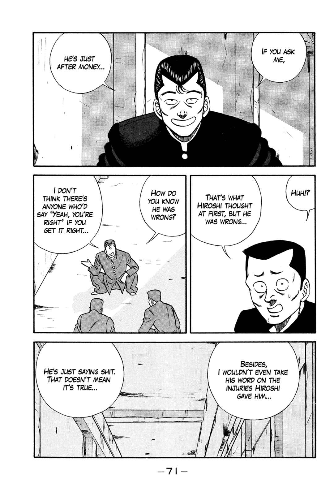 Be-bop High School Chapter 176 - Page 71