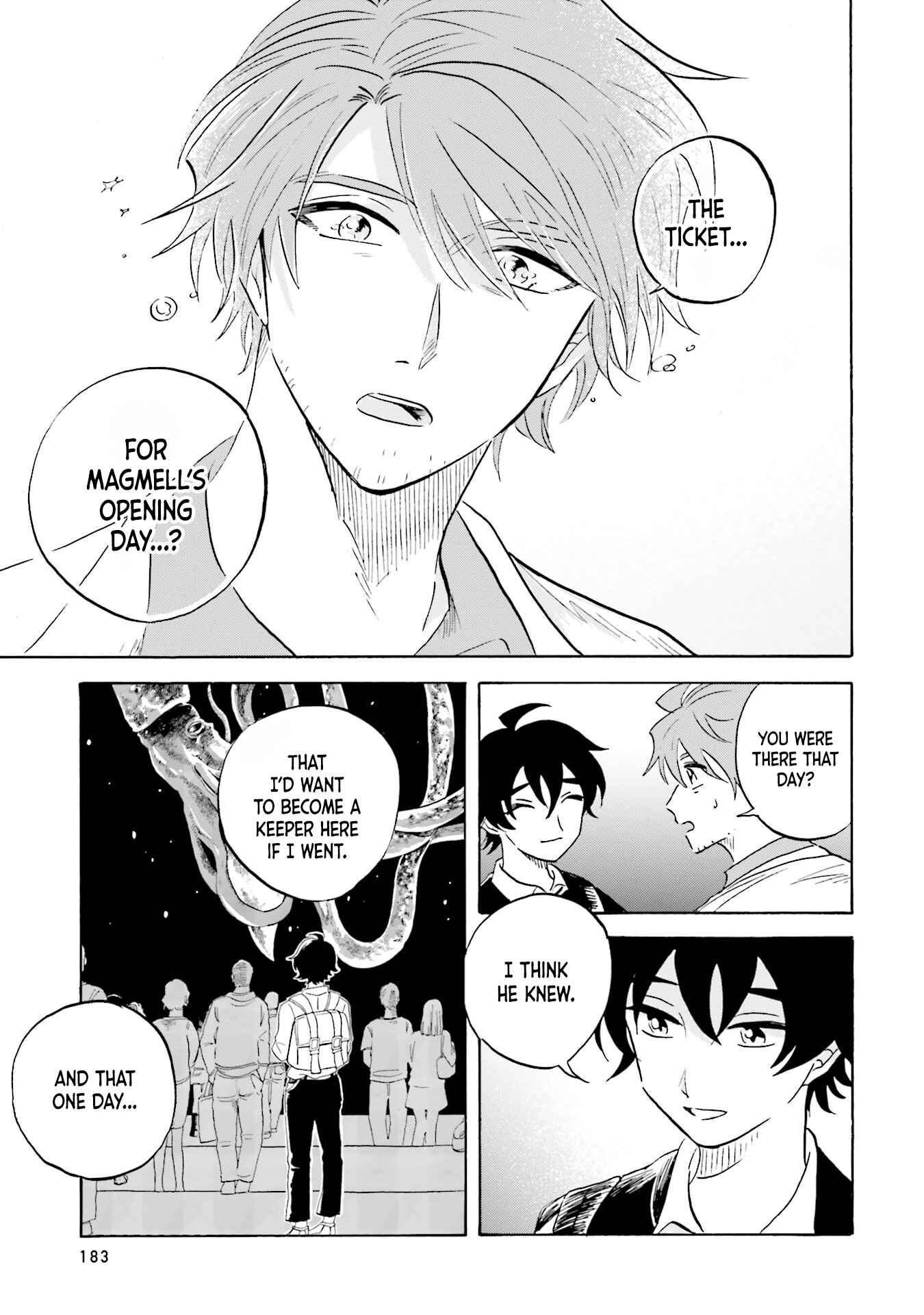 Magmell Shinkai Suizokukan Chapter 14 - Page 36