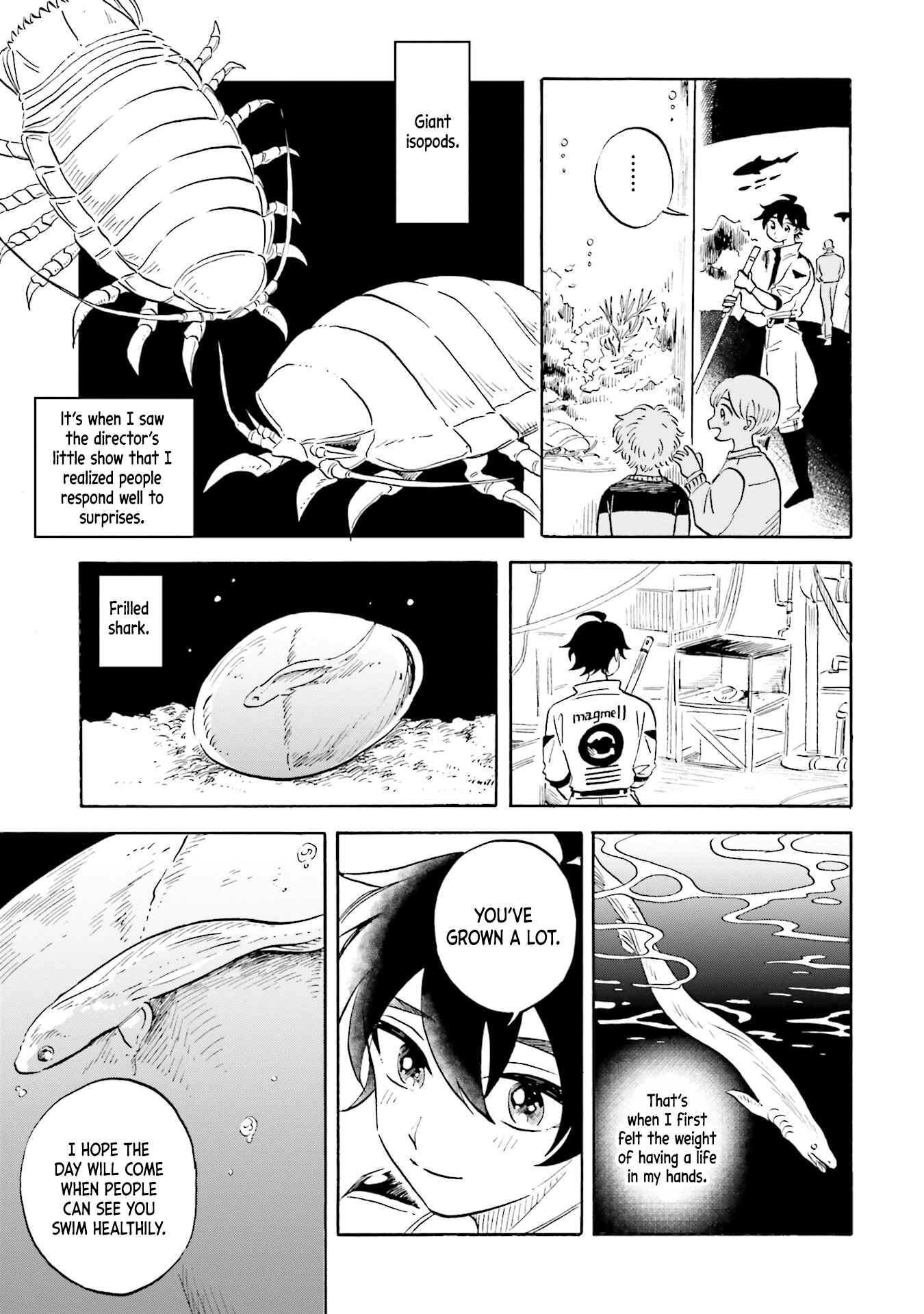 Magmell Shinkai Suizokukan Chapter 14 - Page 9