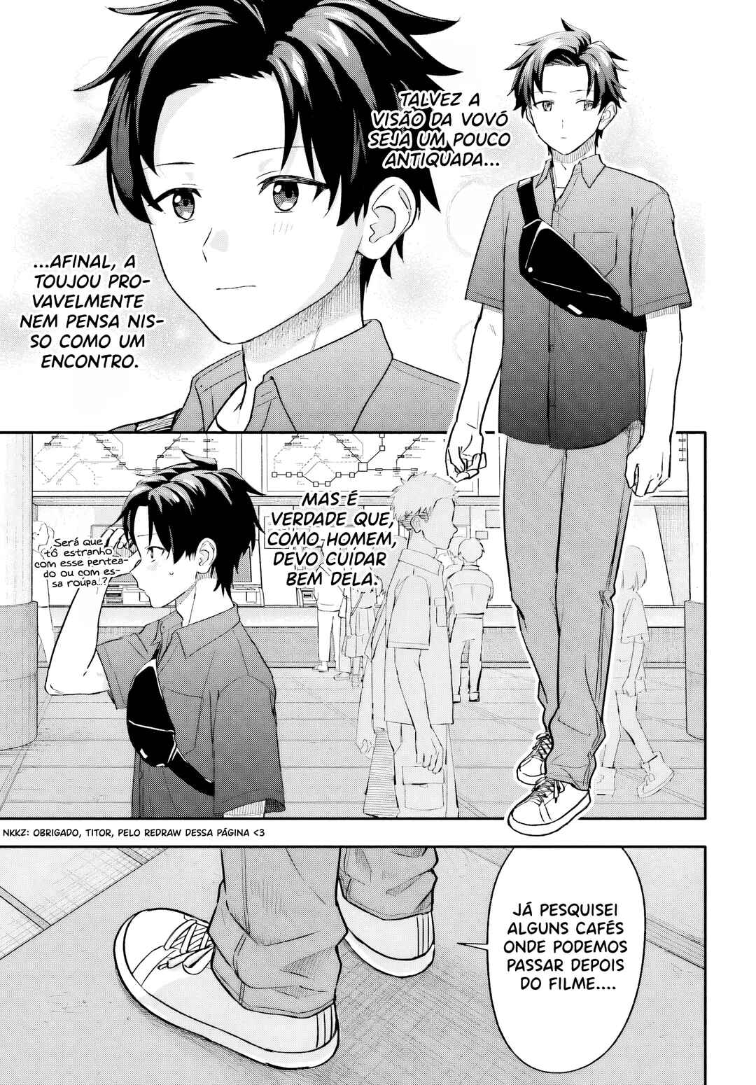 Kaji Daikou no Arubaito wo Hajimetara Gakuen Ichi no Bishoujo no Kazoku ni Kiniirarechaimashita. Chapter 13.1 - Page 9
