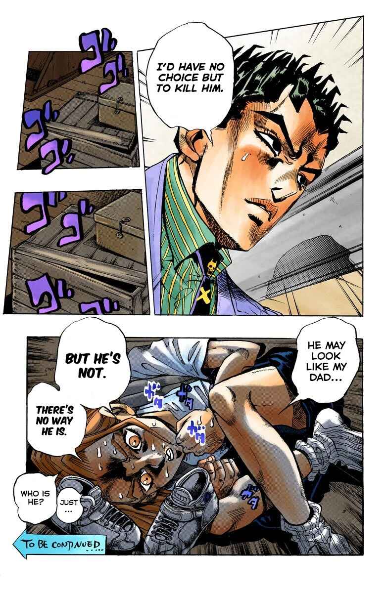 JoJo no Kimyou na Bouken: Part 4 - Diamond wa Kudakenai Color-ban Chapter 132 - Page 19
