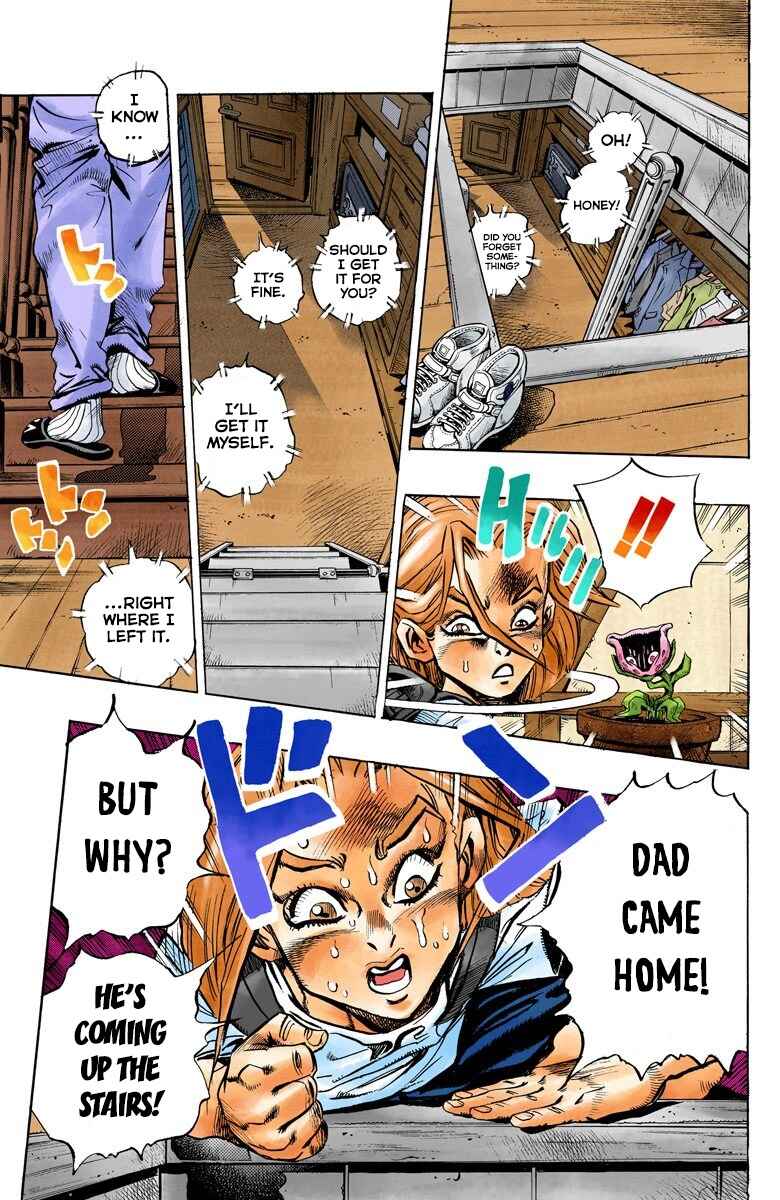 JoJo no Kimyou na Bouken: Part 4 - Diamond wa Kudakenai Color-ban Chapter 132 - Page 7