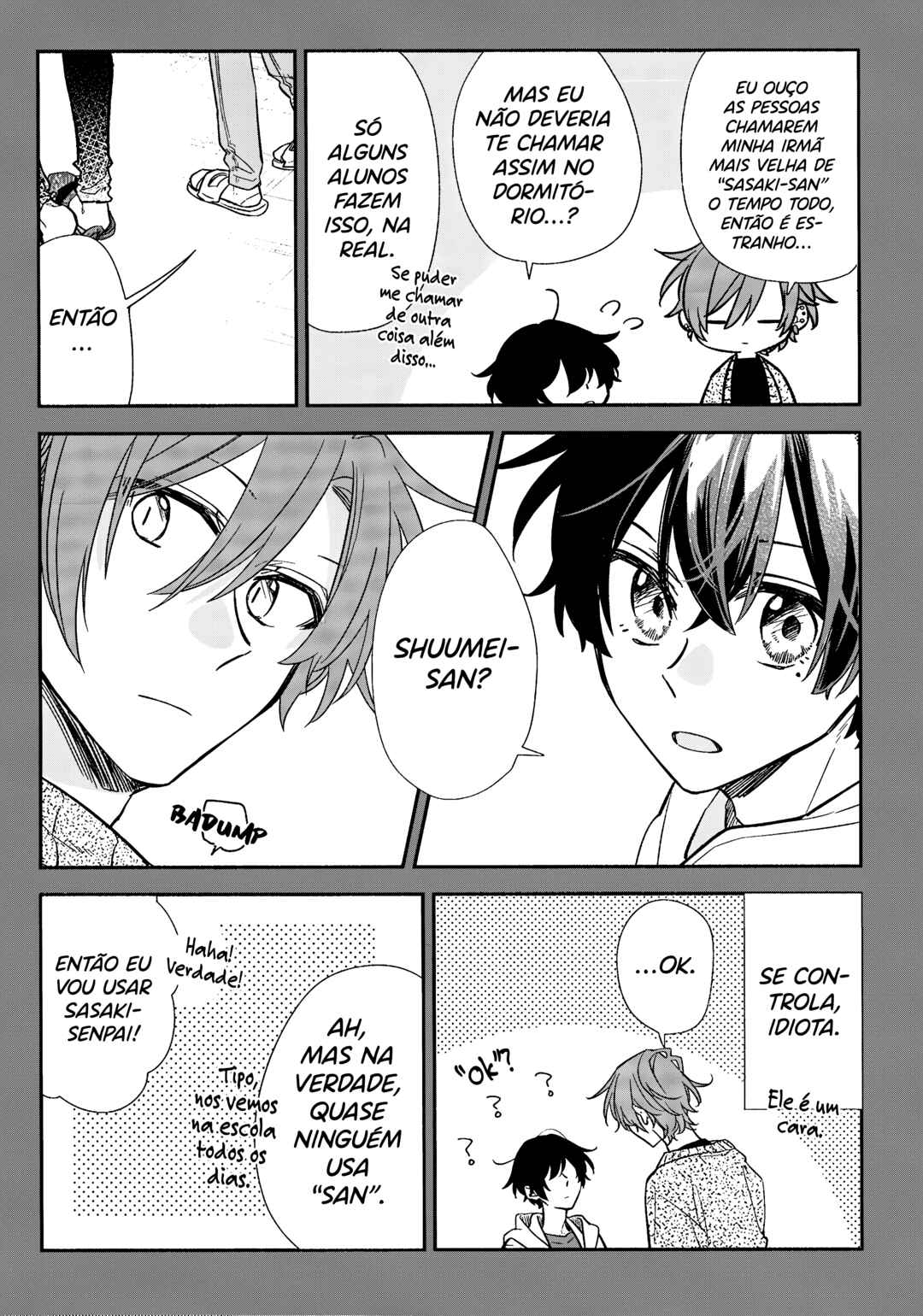 Sasaki to Miyano Chapter 33.4 - Page 9