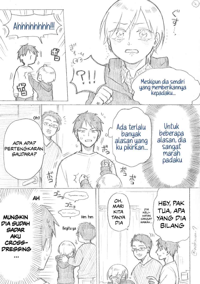 Josou Cosplayer ni Otouto ga Dekiru Manga Chapter 11.1 - Page 3