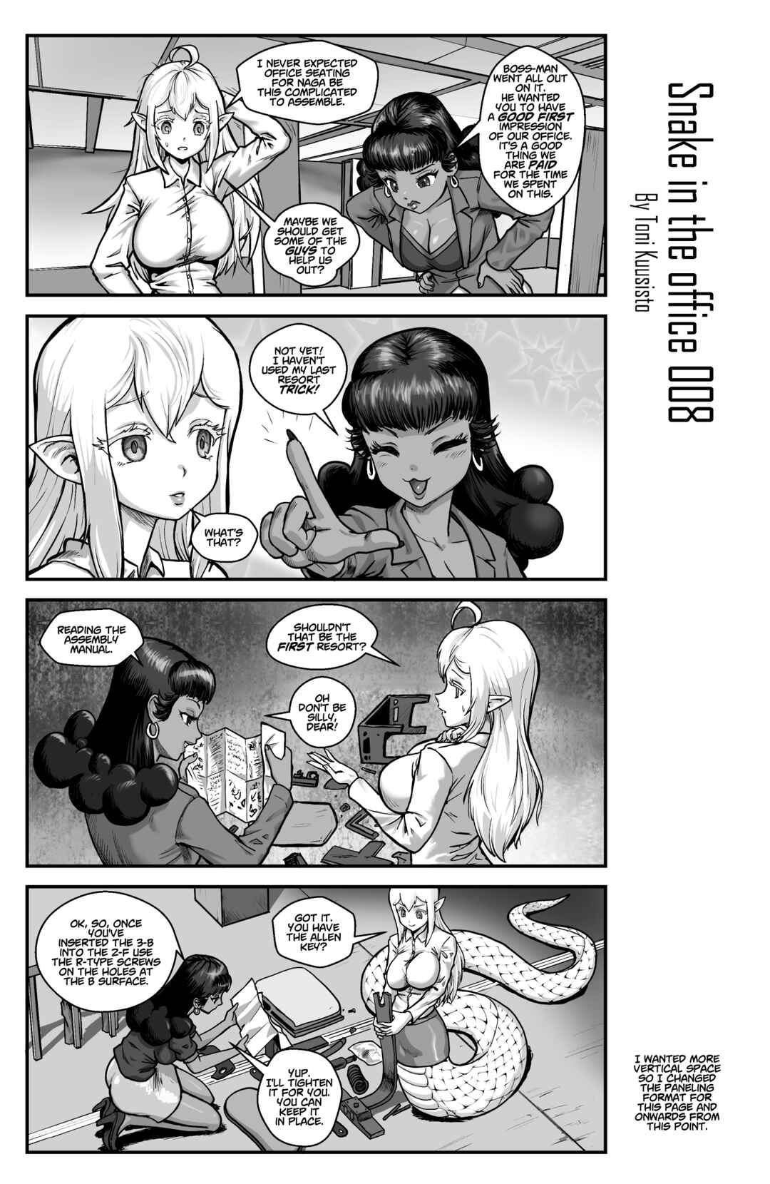 Snake in the Office Chapter 8 - Page 1
