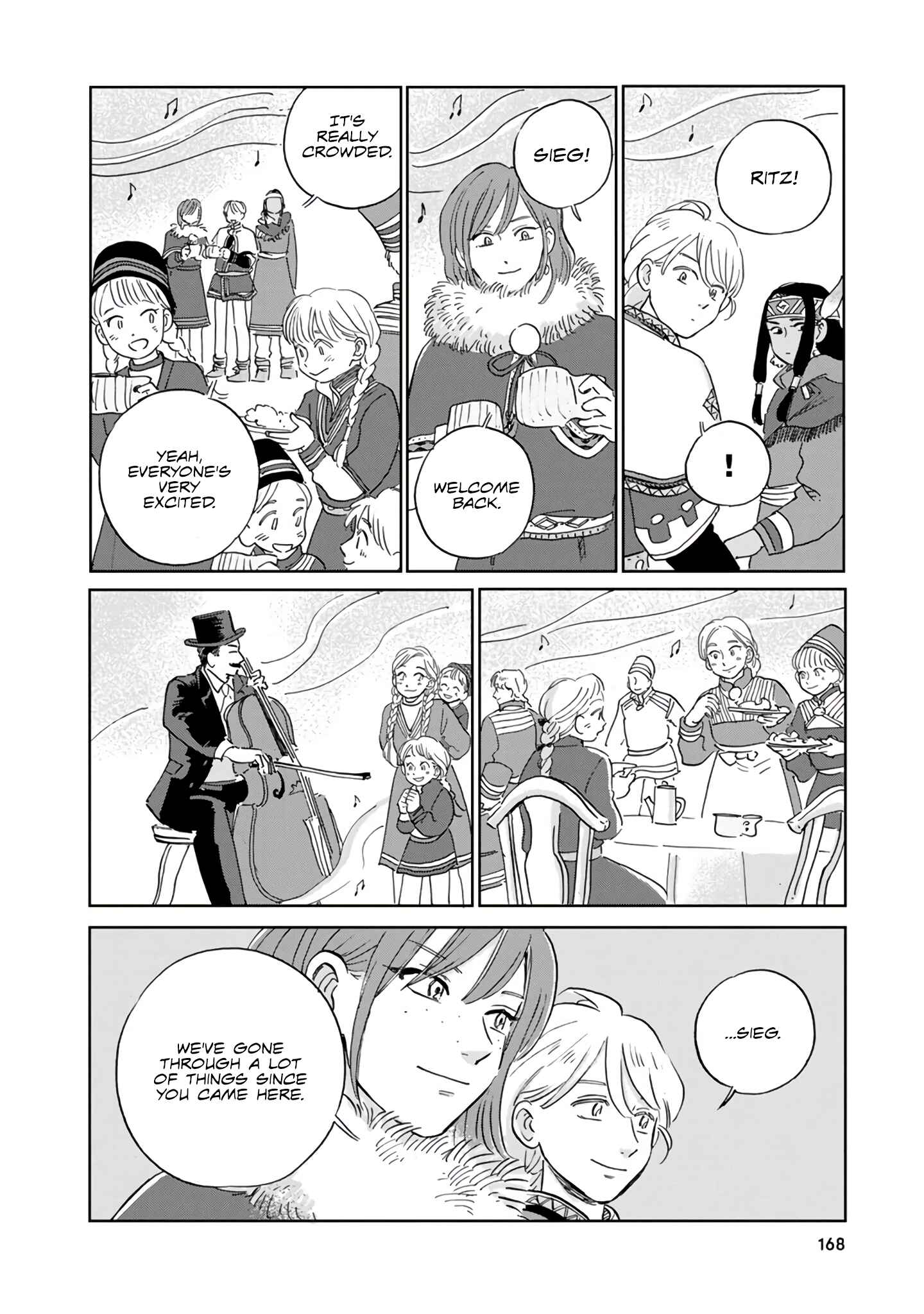 Hokuo Kizoku to Moukinzuma no Yukiguni Karigurashi Chapter 40 - Page 12