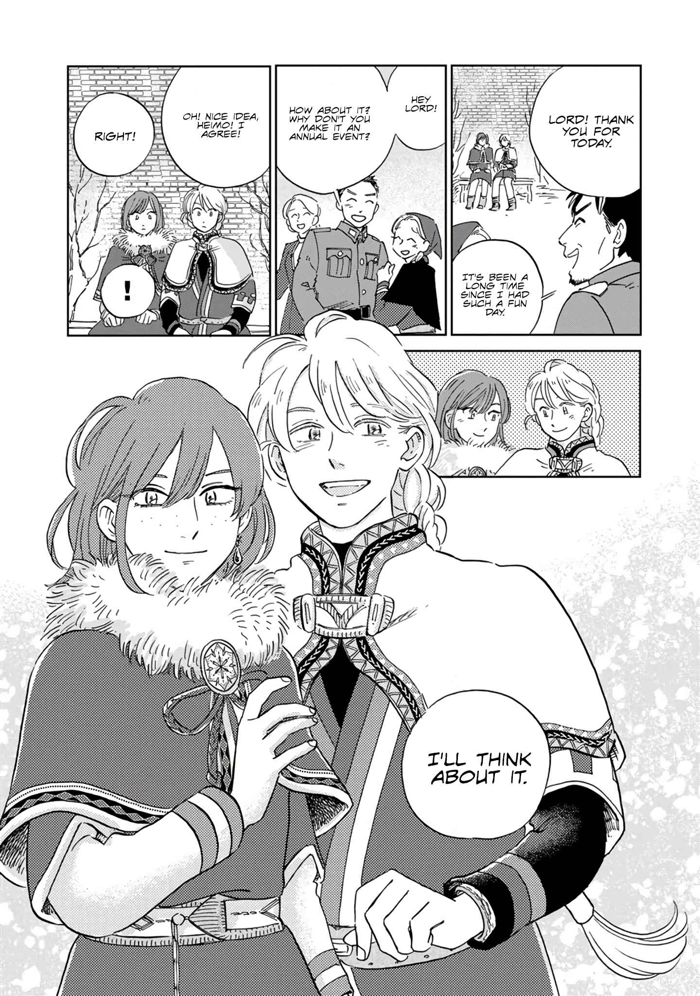Hokuo Kizoku to Moukinzuma no Yukiguni Karigurashi Chapter 40 - Page 16