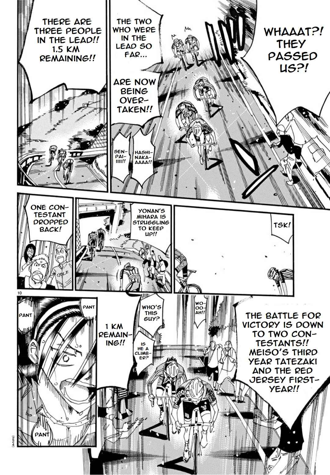 Yowamushi Pedal - Spare Bike Chapter 118 - Page 10