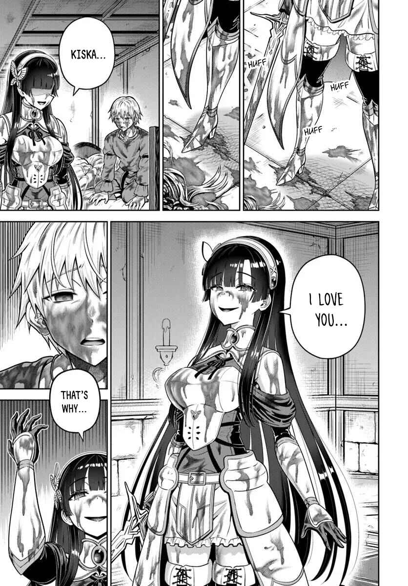 Dungeon ni Hisomu Yandere na Kanojo ni Ore wa Nandomo Korosareru Chapter 13.1 - Page 7