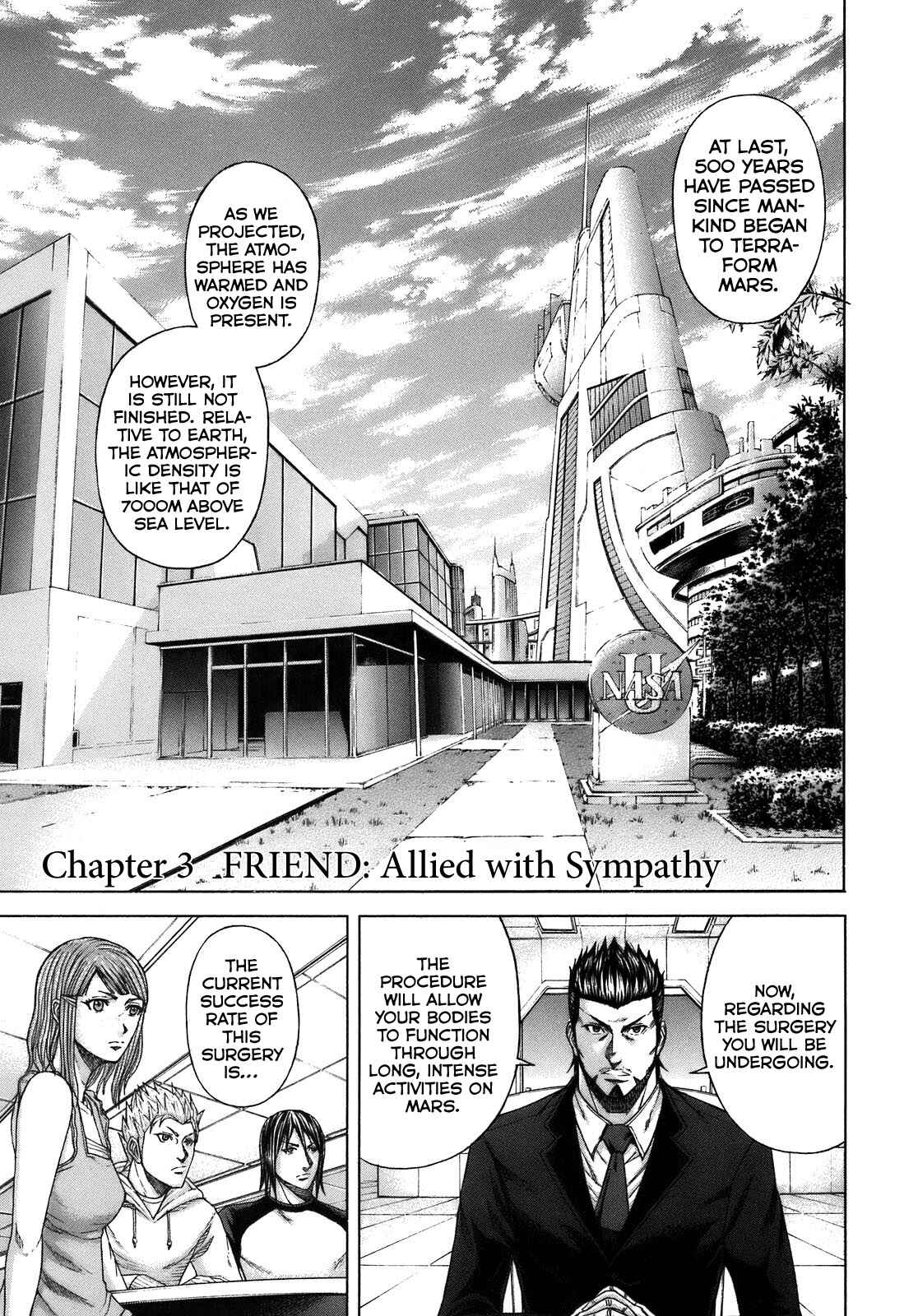 Terra Formars Chapter 3 - Page 1