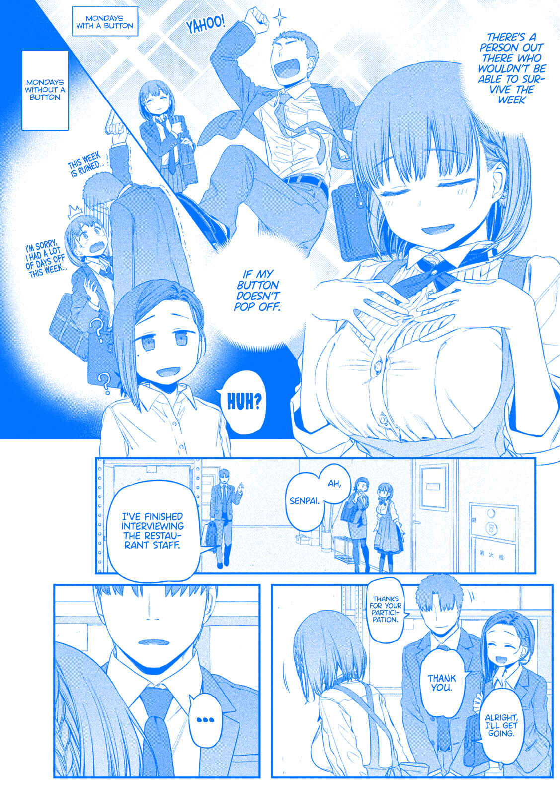 Getsuyoubi no Tawawa (Blue) (Fan Colored) Chapter 7 - Page 7