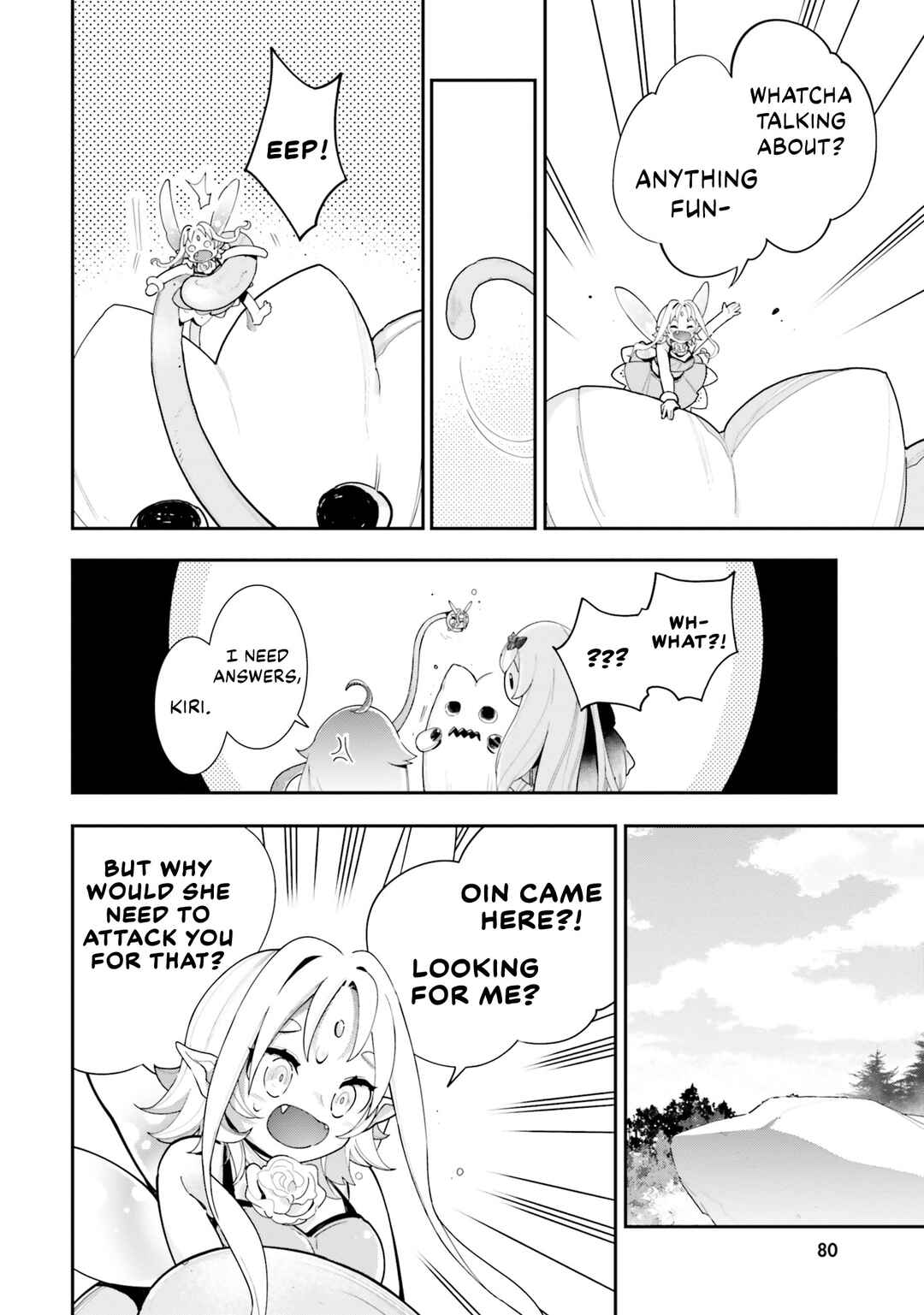 Shokubutsu Monster Musume Nikki: Seijo datta Watashi ga Uragirareta Hate ni Alraune ni Tensei Shite Shimatta node, kore kara wa Kougousei o Shinagara Shizuka ni Shokubutsu Life o Sugoshimasu Chapter 23 - Page 21