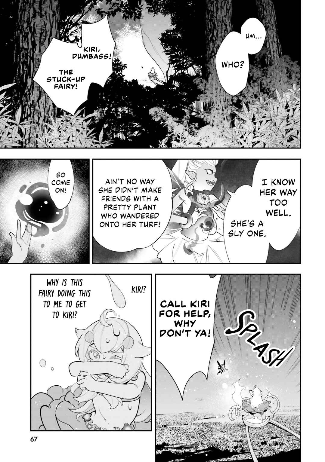 Shokubutsu Monster Musume Nikki: Seijo datta Watashi ga Uragirareta Hate ni Alraune ni Tensei Shite Shimatta node, kore kara wa Kougousei o Shinagara Shizuka ni Shokubutsu Life o Sugoshimasu Chapter 23 - Page 8