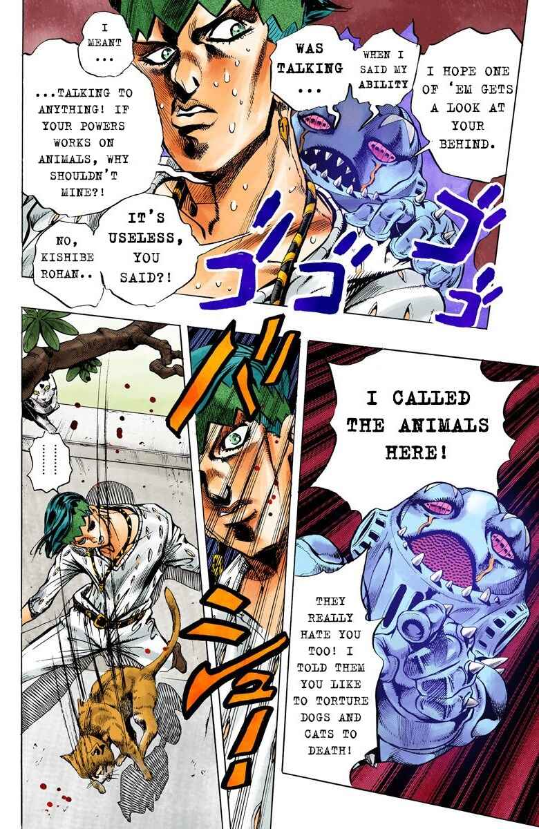 JoJo no Kimyou na Bouken: Part 4 - Diamond wa Kudakenai Color-ban Chapter 151 - Page 11