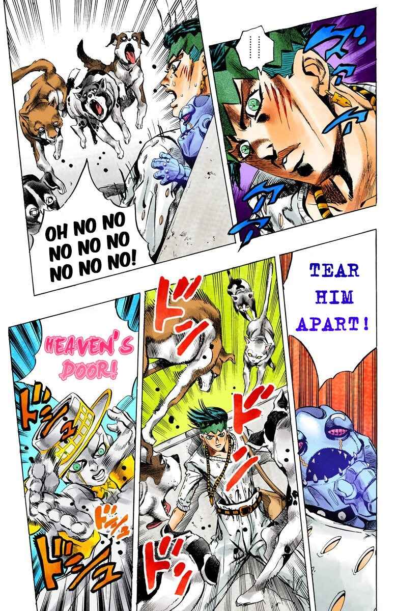 JoJo no Kimyou na Bouken: Part 4 - Diamond wa Kudakenai Color-ban Chapter 151 - Page 12