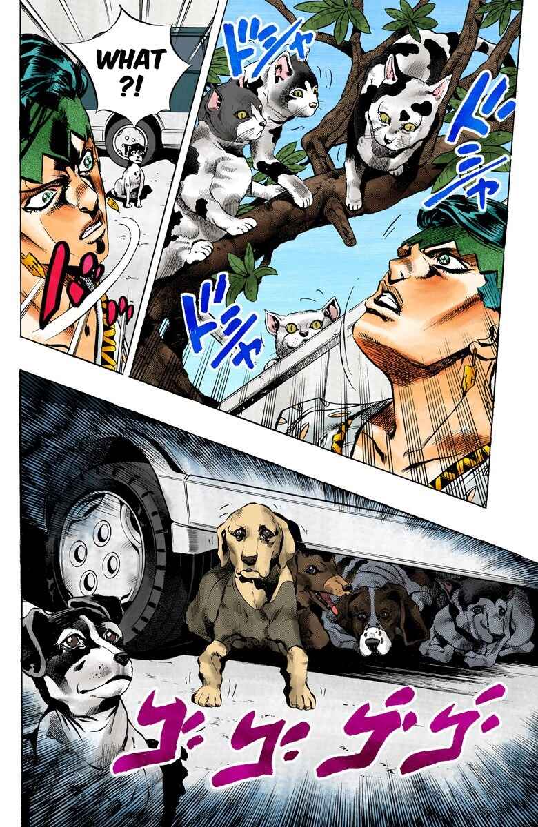 JoJo no Kimyou na Bouken: Part 4 - Diamond wa Kudakenai Color-ban Chapter 151 - Page 9