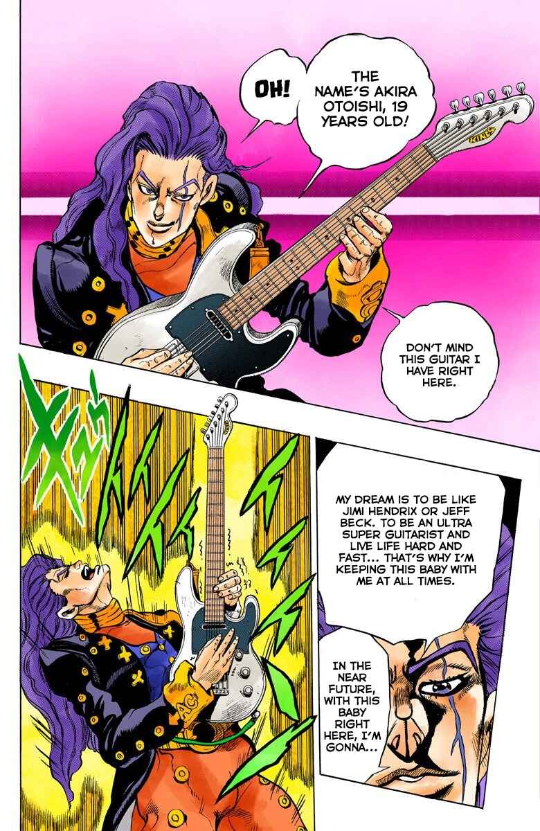 JoJo no Kimyou na Bouken: Part 4 - Diamond wa Kudakenai Color-ban Chapter 46 - Page 13