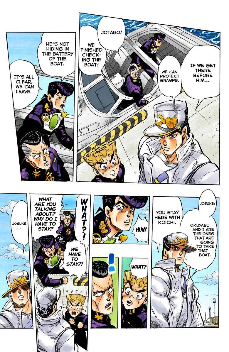 JoJo no Kimyou na Bouken: Part 4 - Diamond wa Kudakenai Color-ban Chapter 46 - Page 4