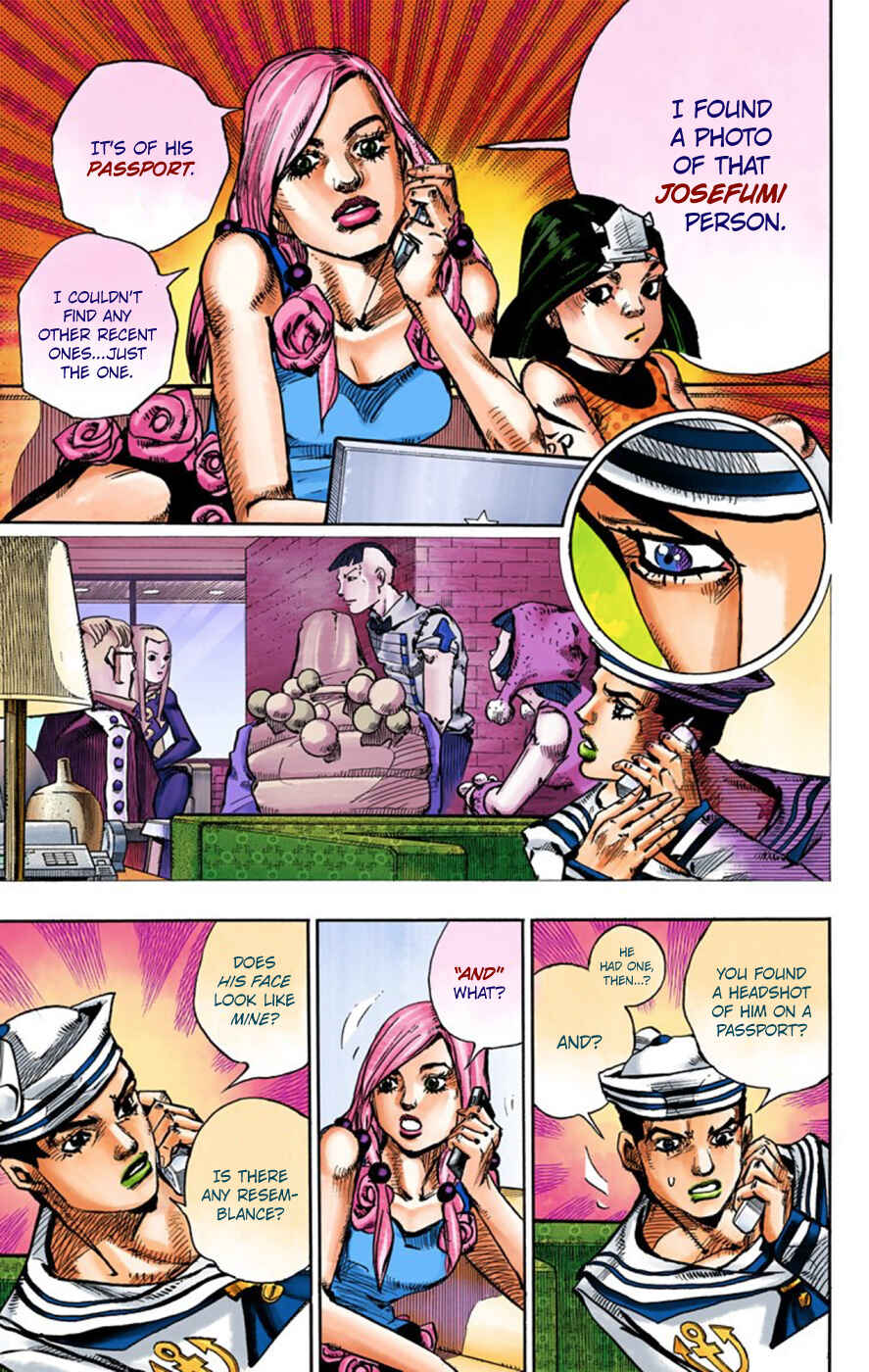 JoJo no Kimyou na Bouken: Part 8 - JoJolion Color-ban Chapter 48 - Page 10