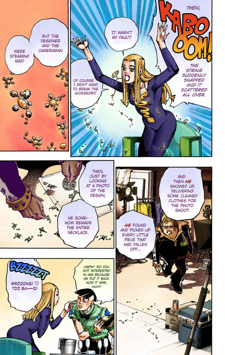JoJo no Kimyou na Bouken: Part 8 - JoJolion Color-ban Chapter 48 - Page 14