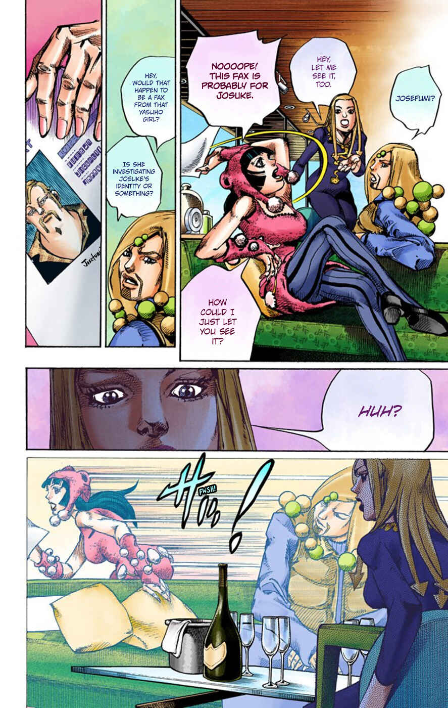 JoJo no Kimyou na Bouken: Part 8 - JoJolion Color-ban Chapter 48 - Page 35