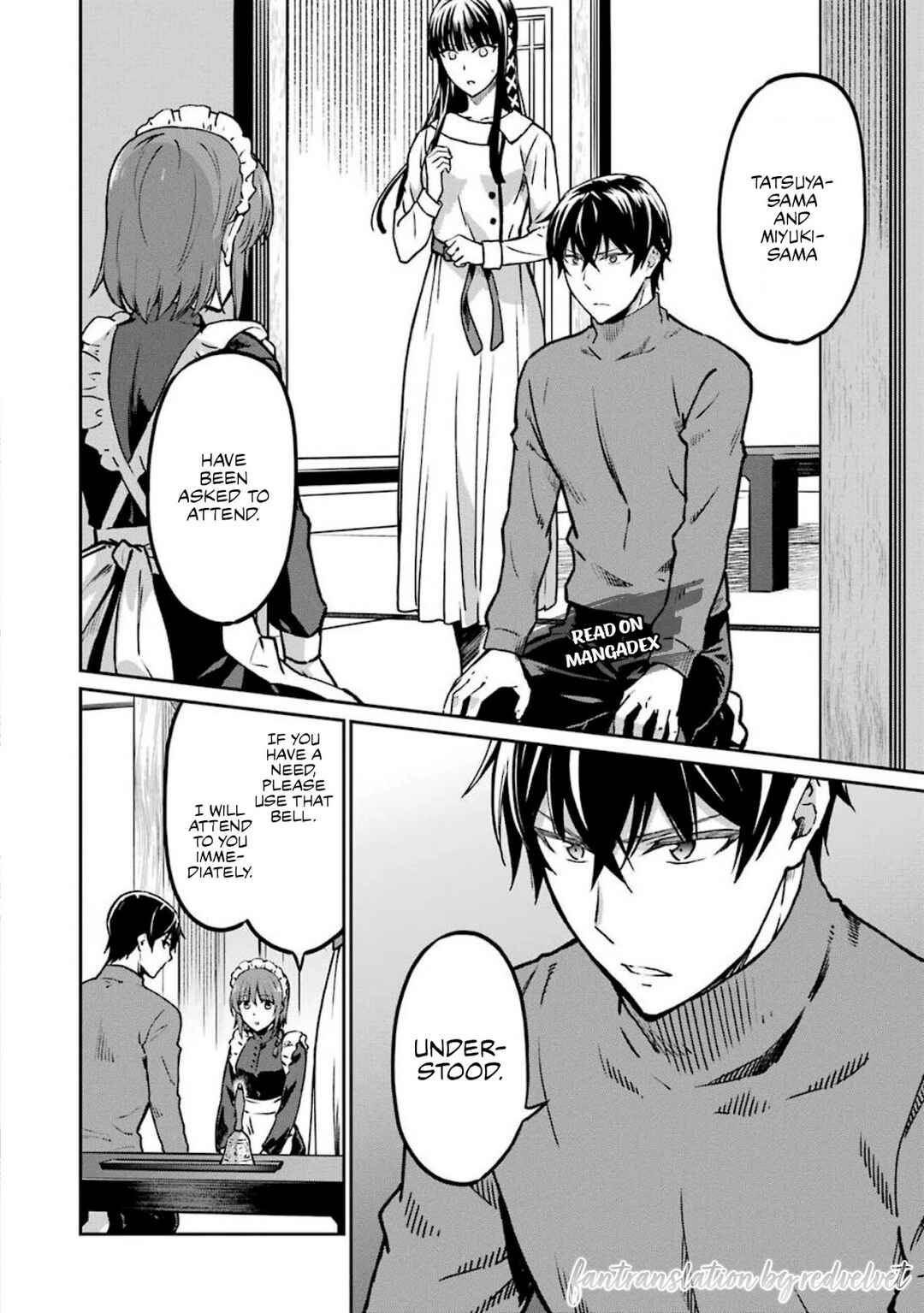 Mahouka Koukou no Rettousei - Yotsuba Keishou-hen Chapter 13 - Page 2
