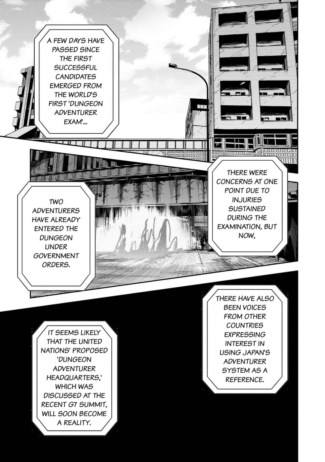 Dungeon Busters ~Chuunen Otoko desu ga Niwa ni Dungeon ga Shutsugen shita node Sekai wo Sukuimasu~ Chapter 17 - Page 1
