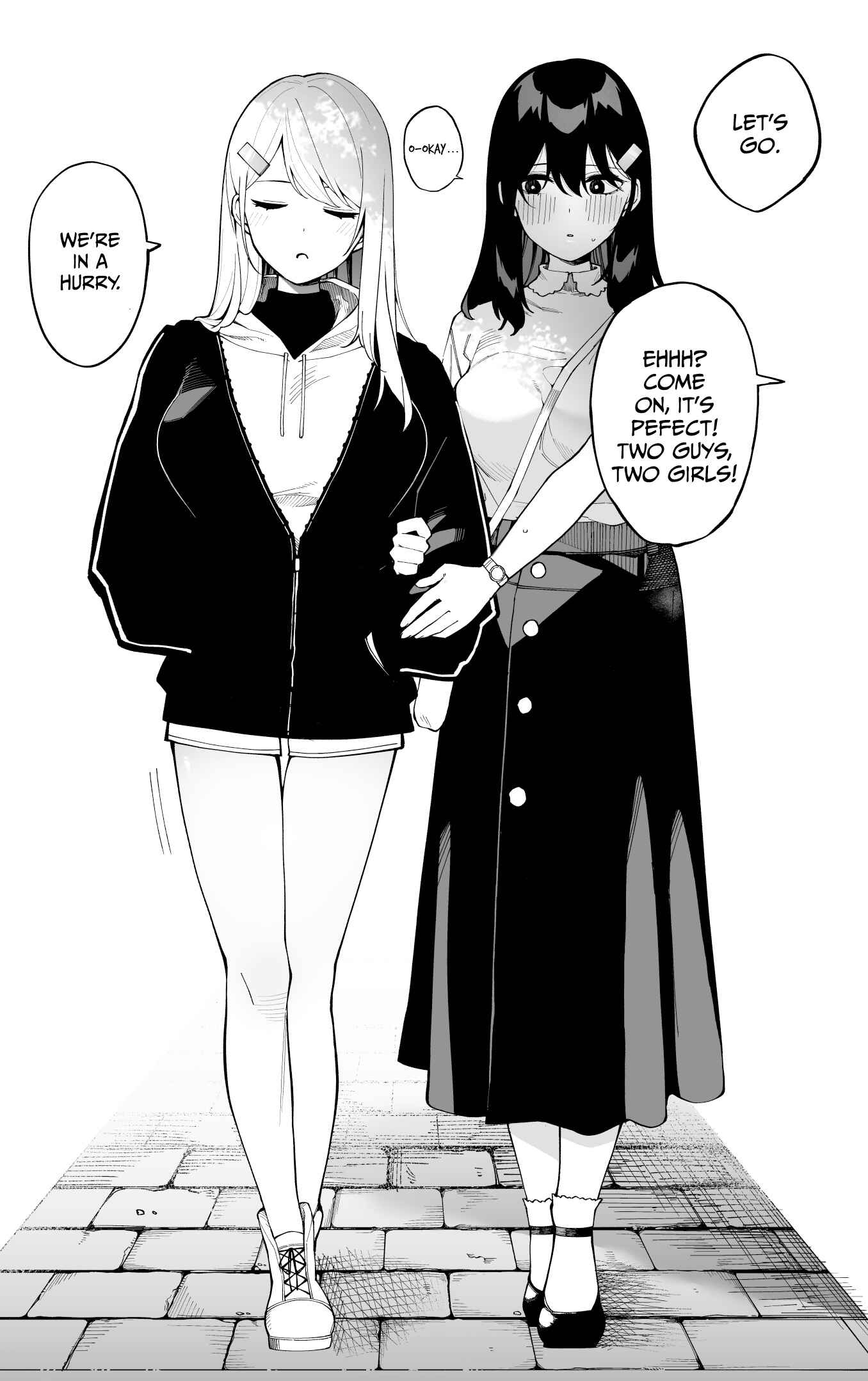 1 Ii ne de Skirt ga 0.1mm Mijikaku Naru Class no Jimi na Onnanoko —Gojitsudan-hen— Chapter 9 - Page 3