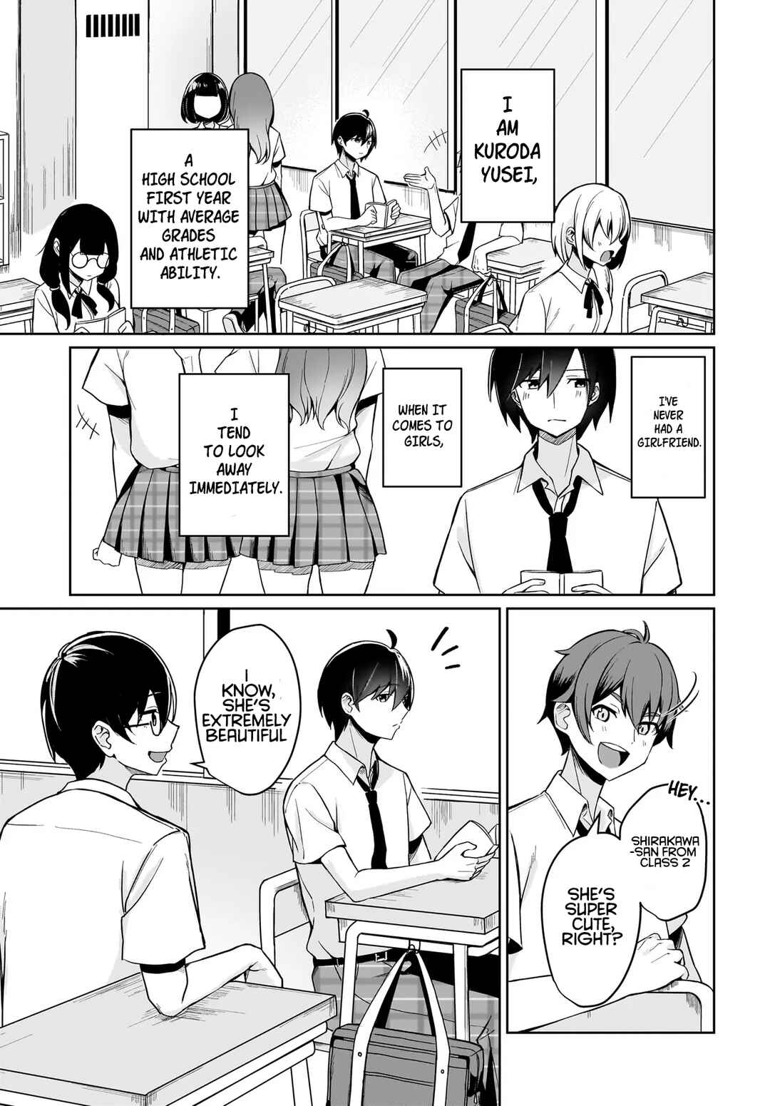 Maigo no Onnanoko wo Ie made Todoketara, Genkan kara Detekita no wa Gakunen Ichi no Bishoujo deshita Chapter 1 - Page 3