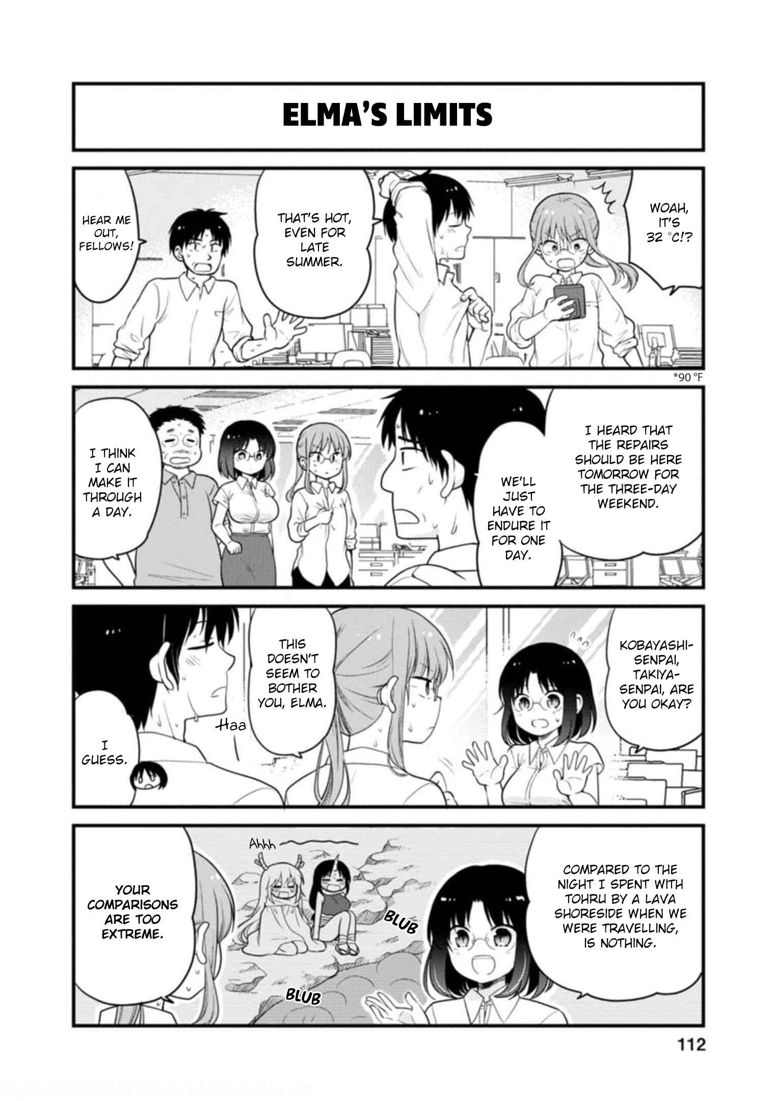Kobayashi-san Chi no Maid Dragon - Elma OL Nikki Chapter 44 - Page 2