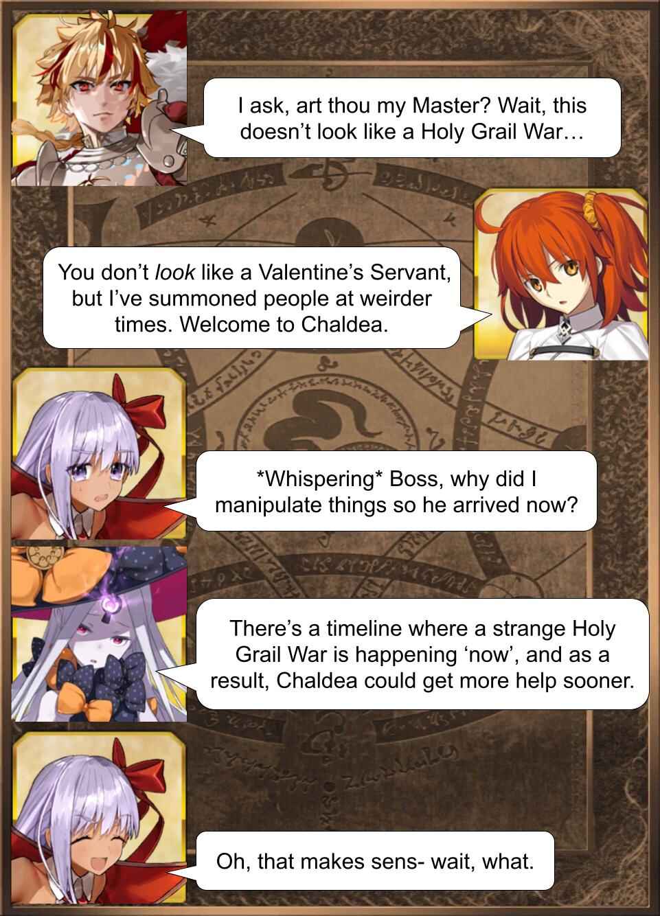 Daily Chaldea Chapter 2474 - Page 1
