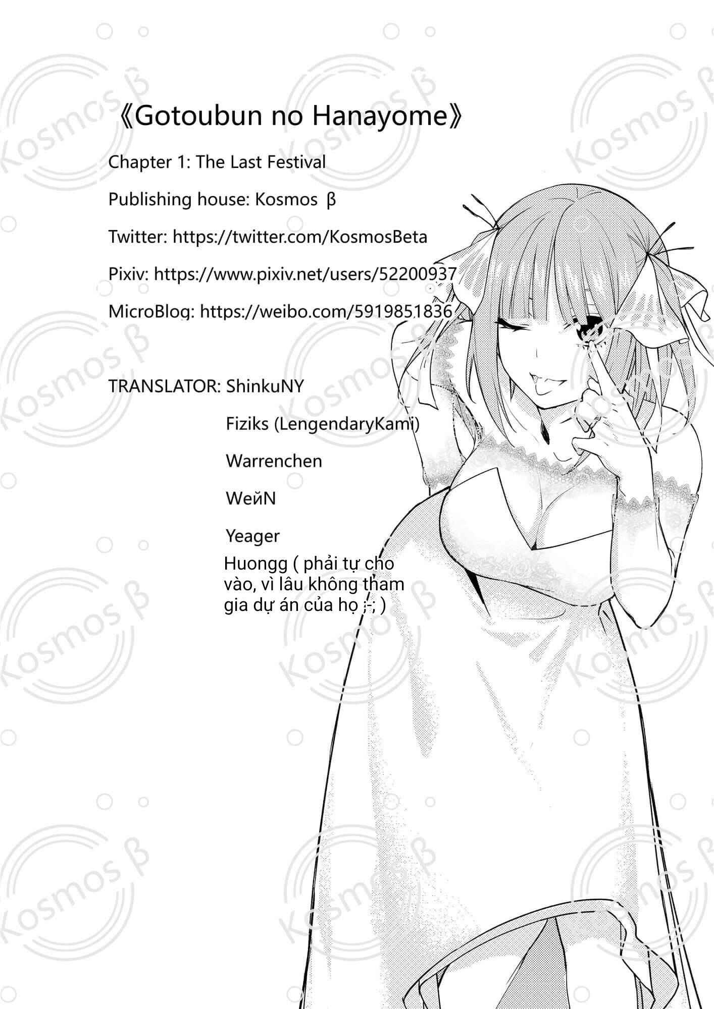 Gotoubun no Hanayome β Chapter 1 - Page 29
