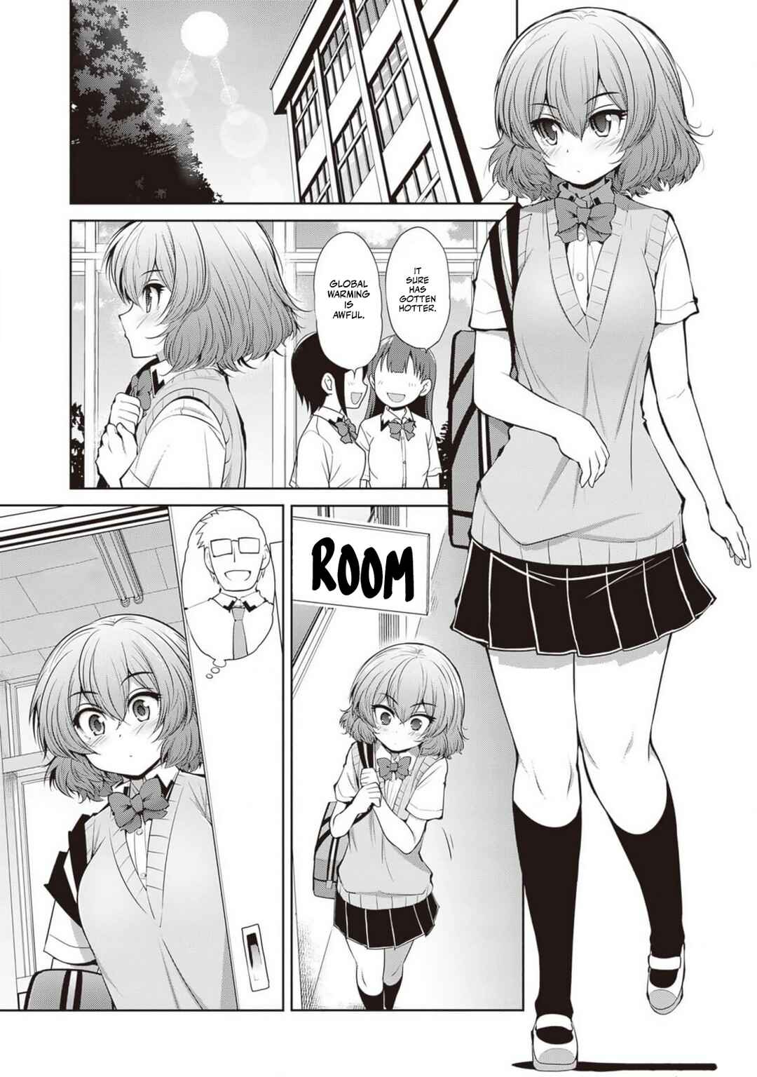 Saegusa-san wa Megane-senpai to Koi wo Egaku Chapter 6 - Page 1