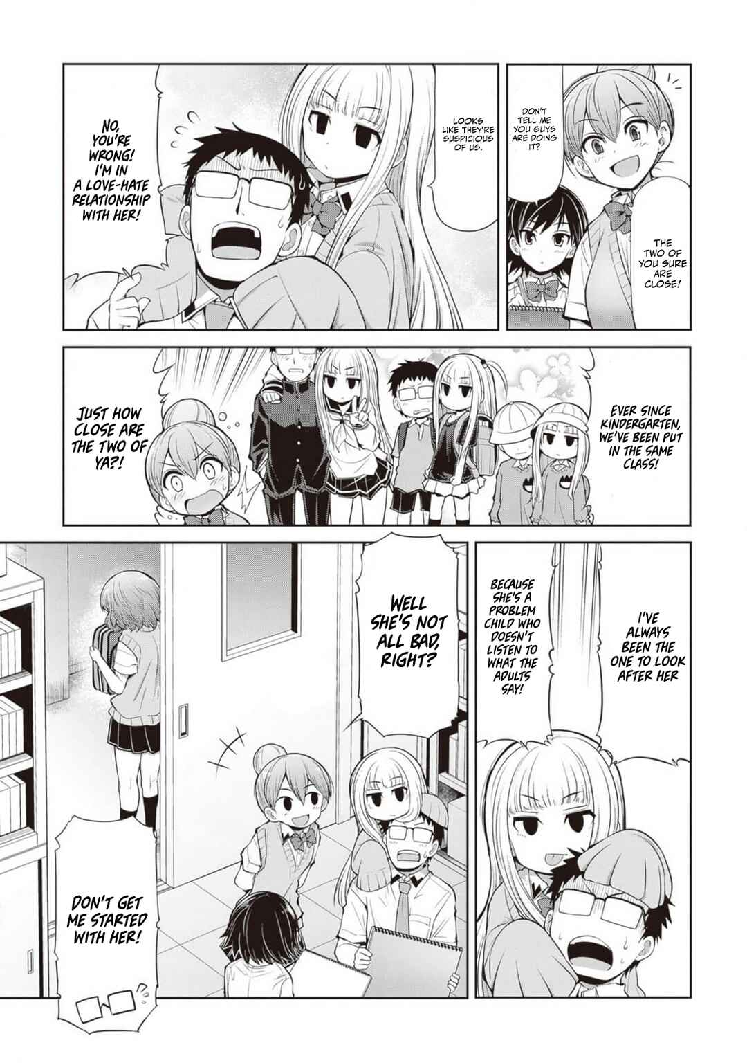 Saegusa-san wa Megane-senpai to Koi wo Egaku Chapter 6 - Page 3
