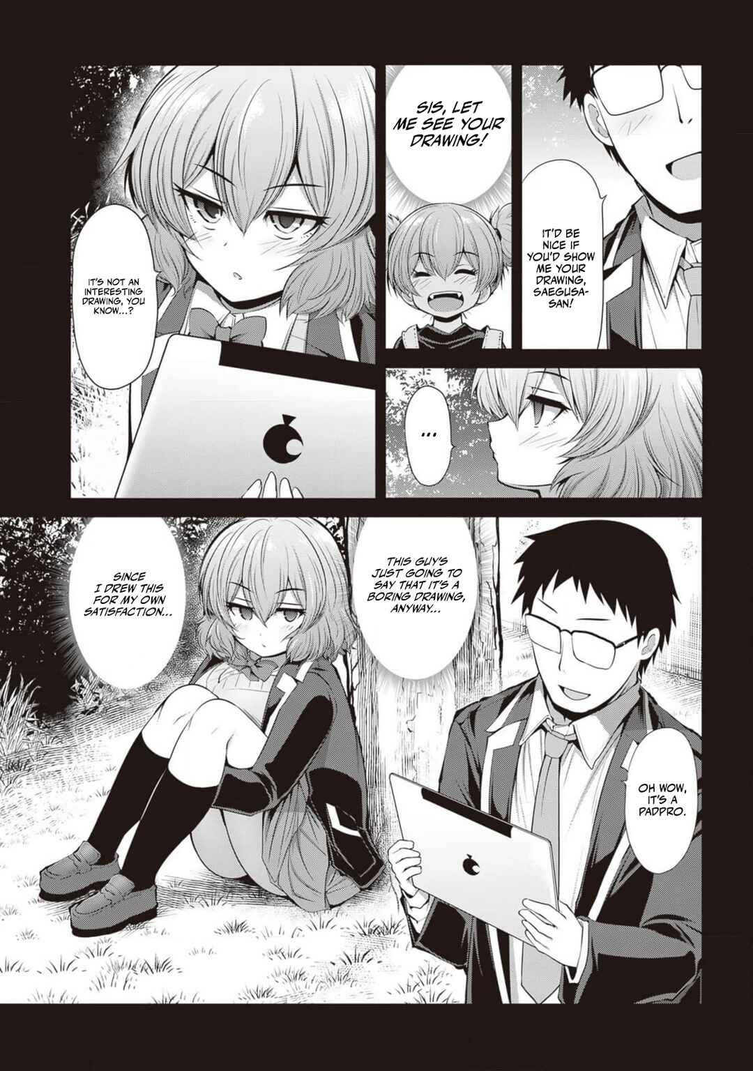 Saegusa-san wa Megane-senpai to Koi wo Egaku Chapter 6 - Page 7
