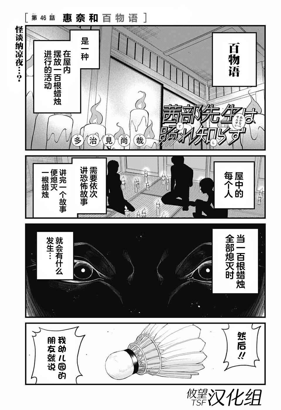 Akanabe-sensei wa Tereshirazu Chapter 46 - Page 1