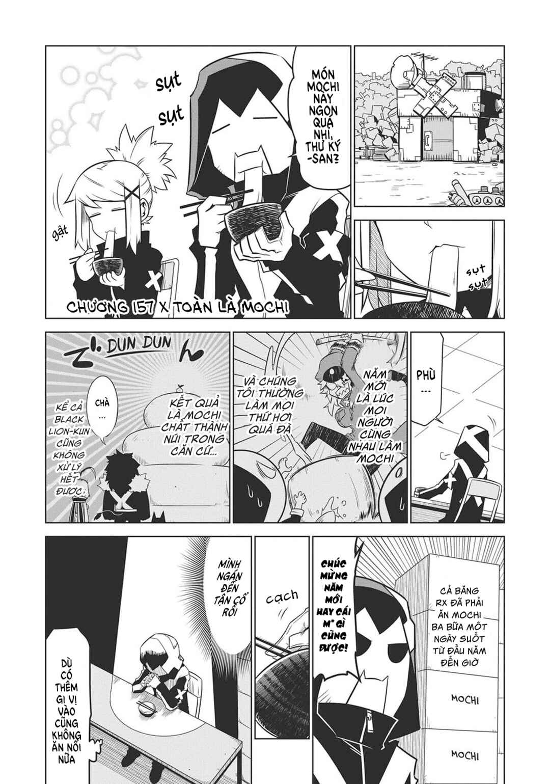 Zannen Onna Kanbu Black General-san Chapter 157 - Page 4