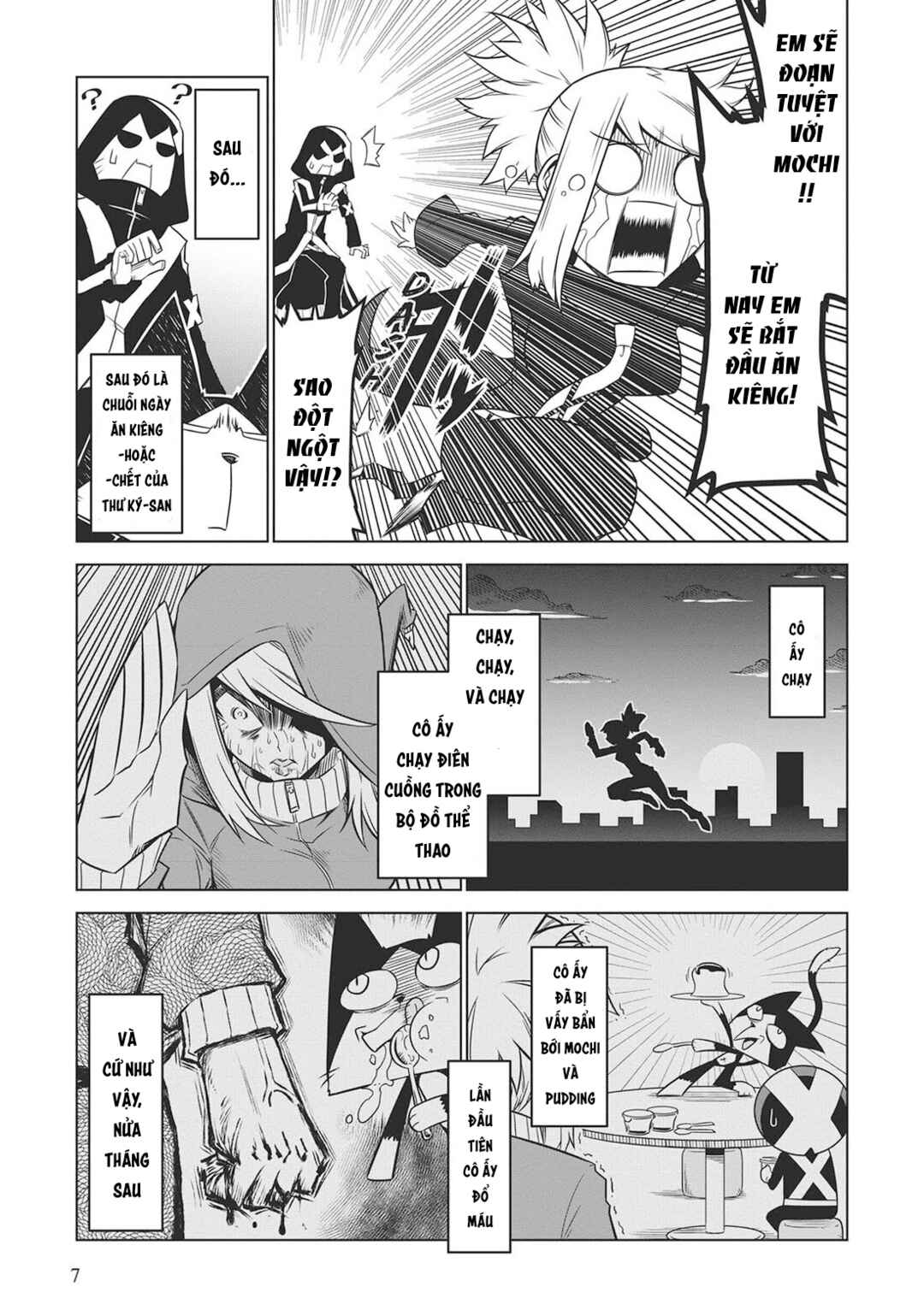 Zannen Onna Kanbu Black General-san Chapter 157 - Page 8
