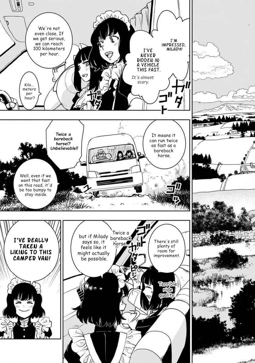 Tsuihou Reijou, Craft Shinagara Camping Car de Isekai o Tabishimasu Chapter 1 - Page 41