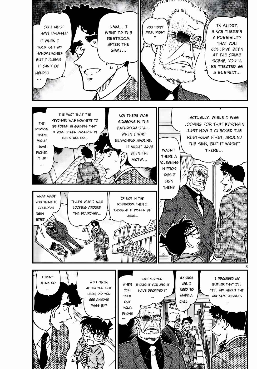 Detective Conan Chapter 1104 - Page 3