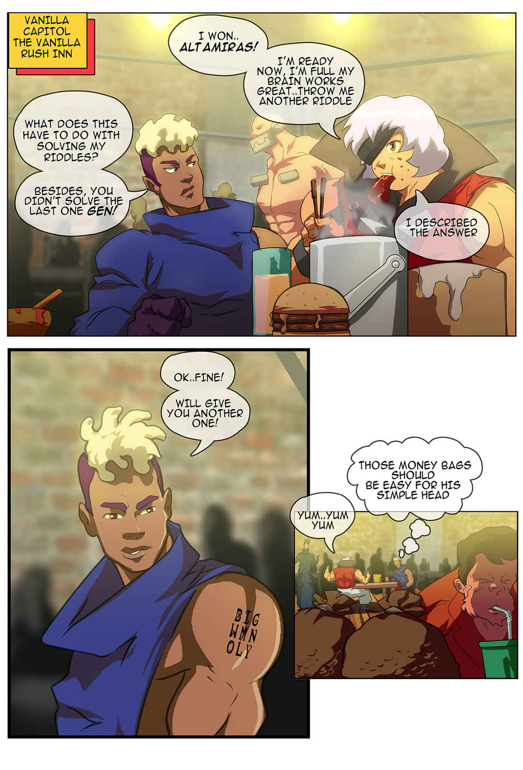 Vanilla land Chapter 1 - Page 1